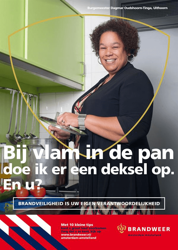 Bij vlam in de pan doe ik er een deksel op. En u?